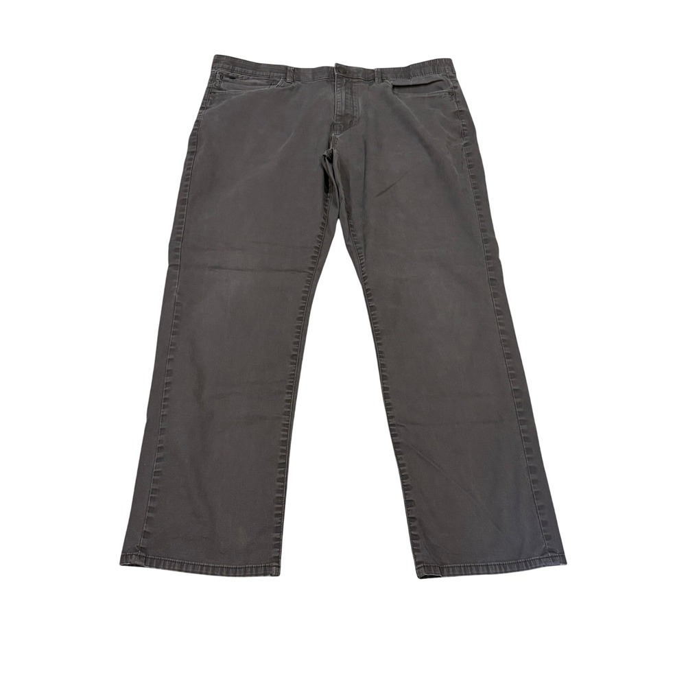 English Laundry Mens Charcoal Grey Straight Leg Stretch Pants 38x32 EUC